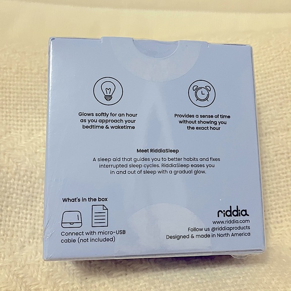 Riddia Sleep Tracker Sleep Aid- NIB - Picture 3 of 3